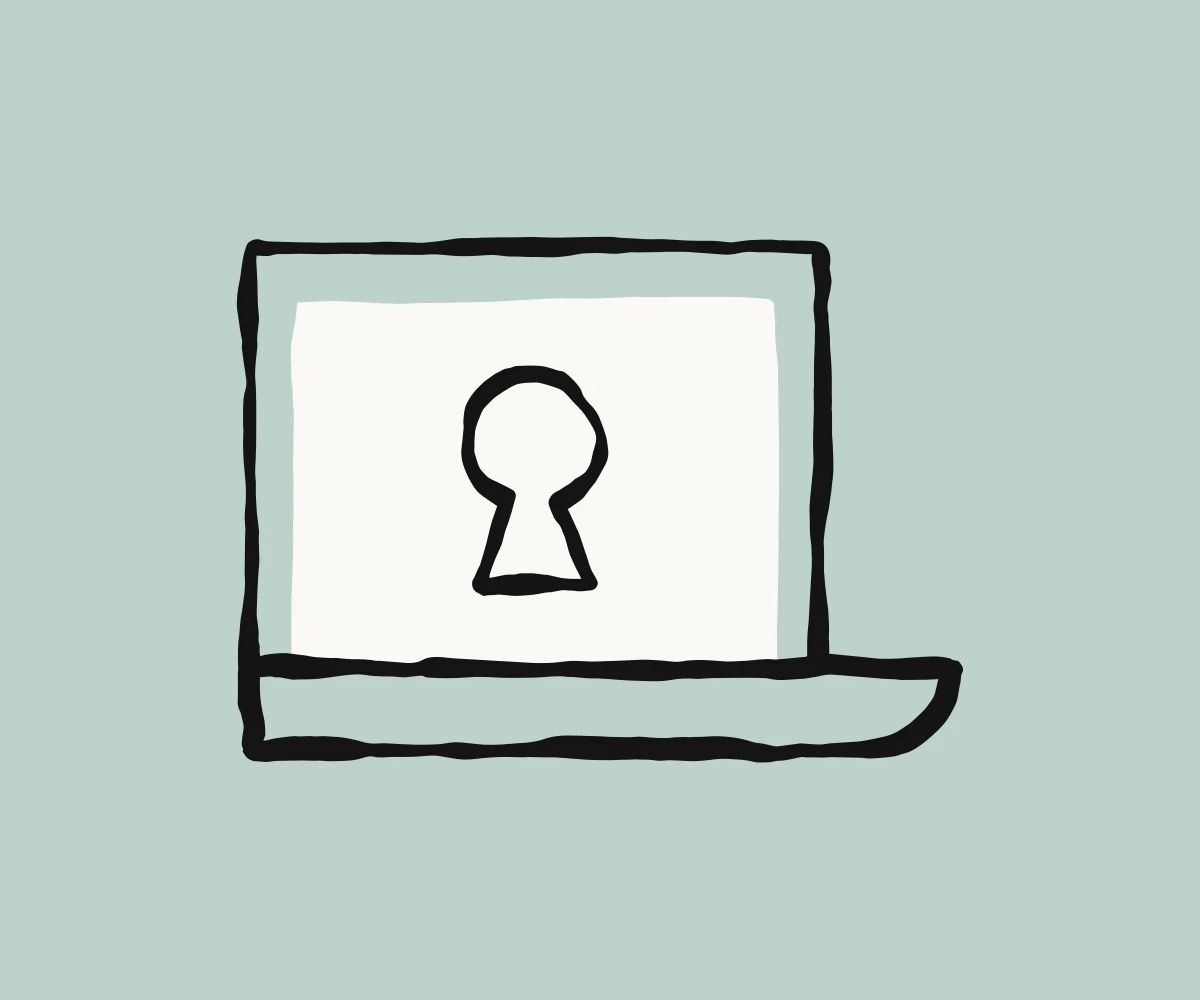 Anthropic's official article illustration showing a secure laptop