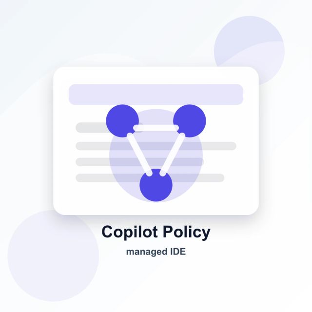 An enterprise admin console connects approved plugins, MCP servers, telemetry, and IDE agent permissions into one controlled developer workspace