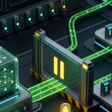 A coding model switchboard routes an open-weight model through policy gates and an incident pause marker
