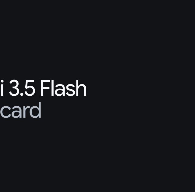 Google's official Gemini 3.5 Flash model card