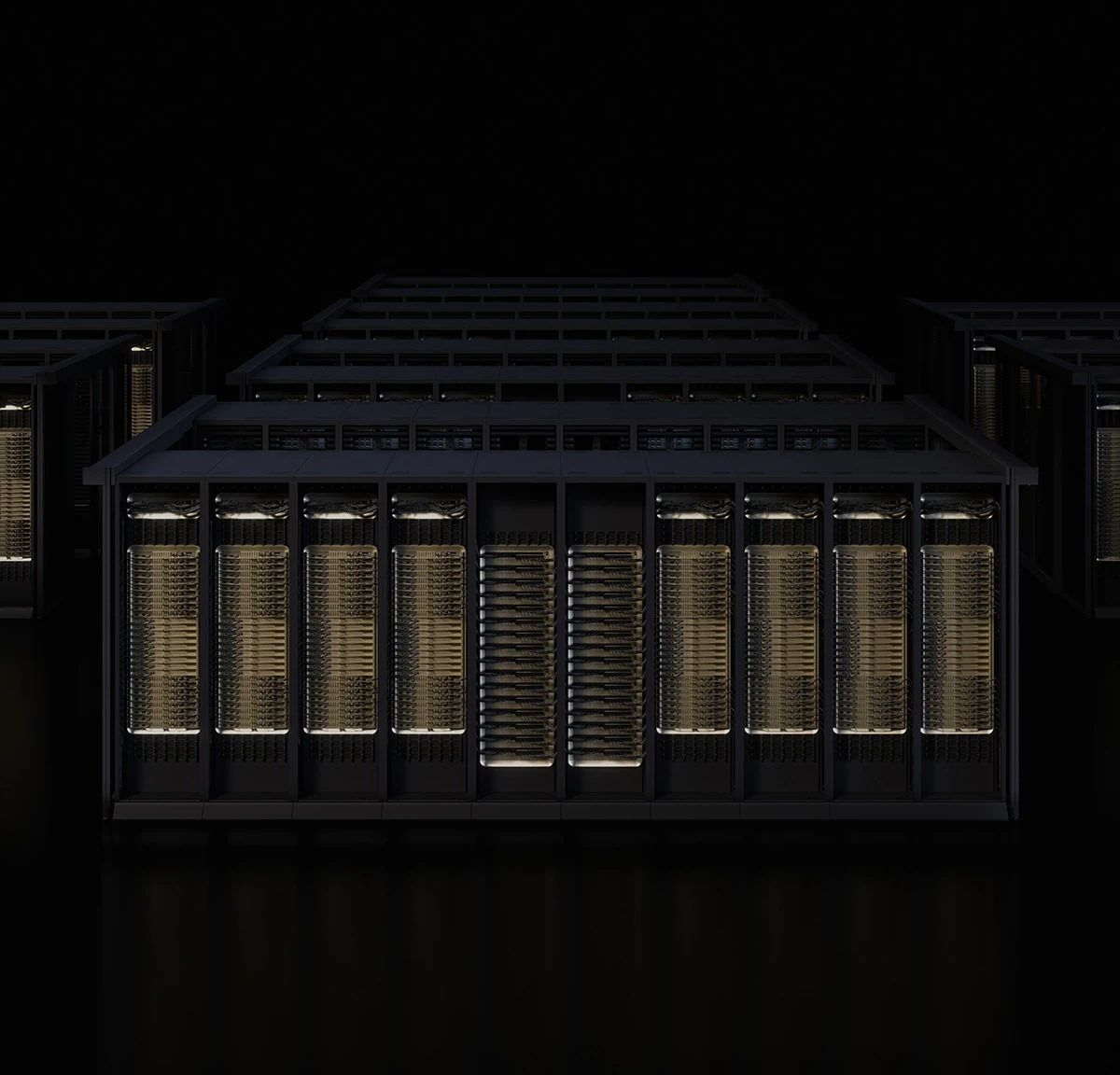 NVIDIA Blackwell data center hardware used in the AgentPerf benchmark announcement