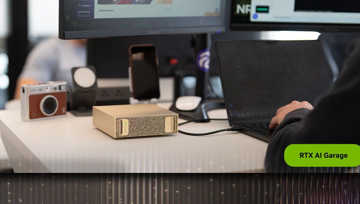 NVIDIA's official COMPUTEX article card for RTX Spark and local AI agents