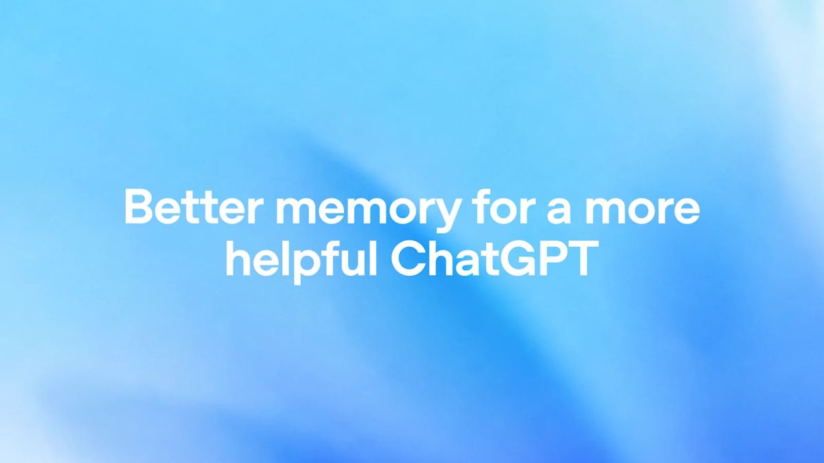 OpenAI's official Better memory for a more helpful ChatGPT article card