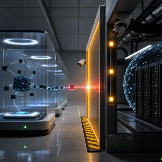 AI evaluation agents push against a segmented security sandbox linked to external infrastructure
