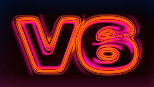 Suno's orange and pink v6 artwork on a dark background