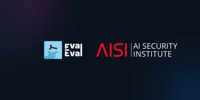 EvalEval and UK AI Security Institute logos on a dark background